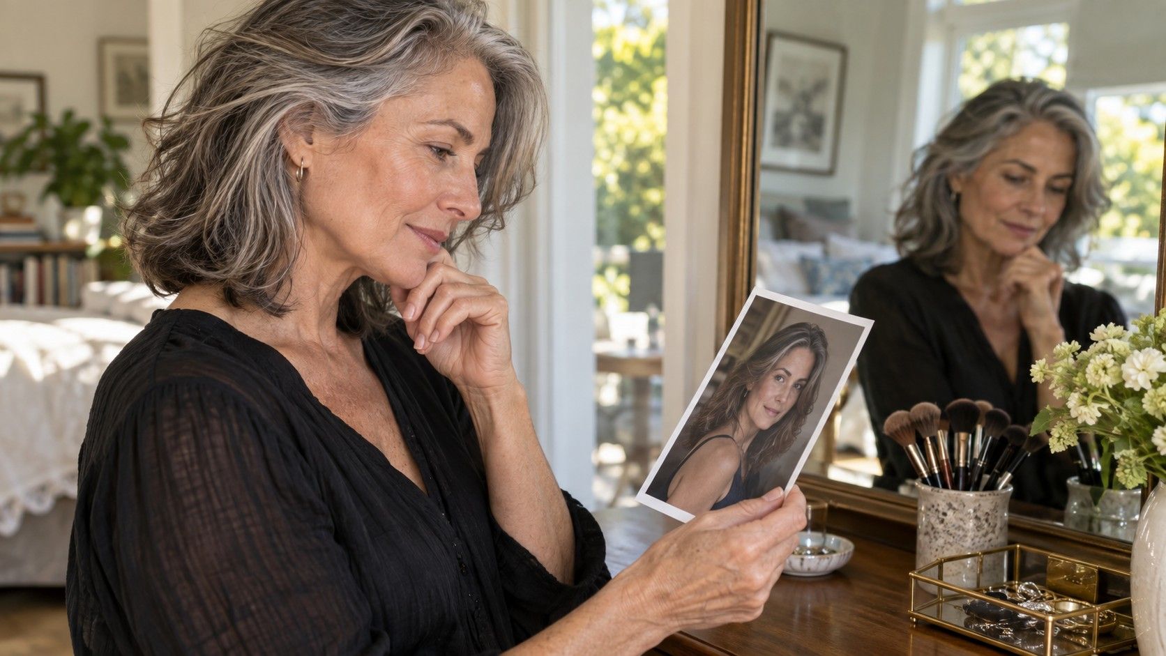 Comparing natural face proportions in different portraits